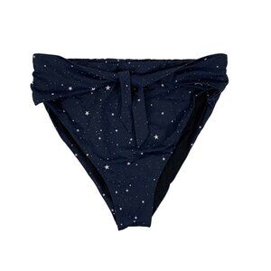 Kitty And Vibe Bikini Bottoms 4XL2 Blue High Waist Swim Resort NEW